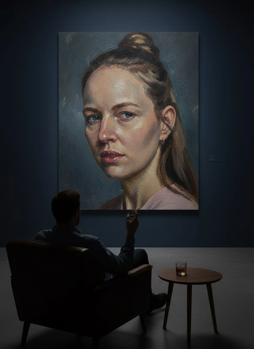 пример тренда с картиной в галерее