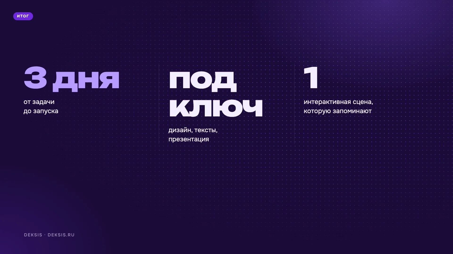 Итог работы над сайтом