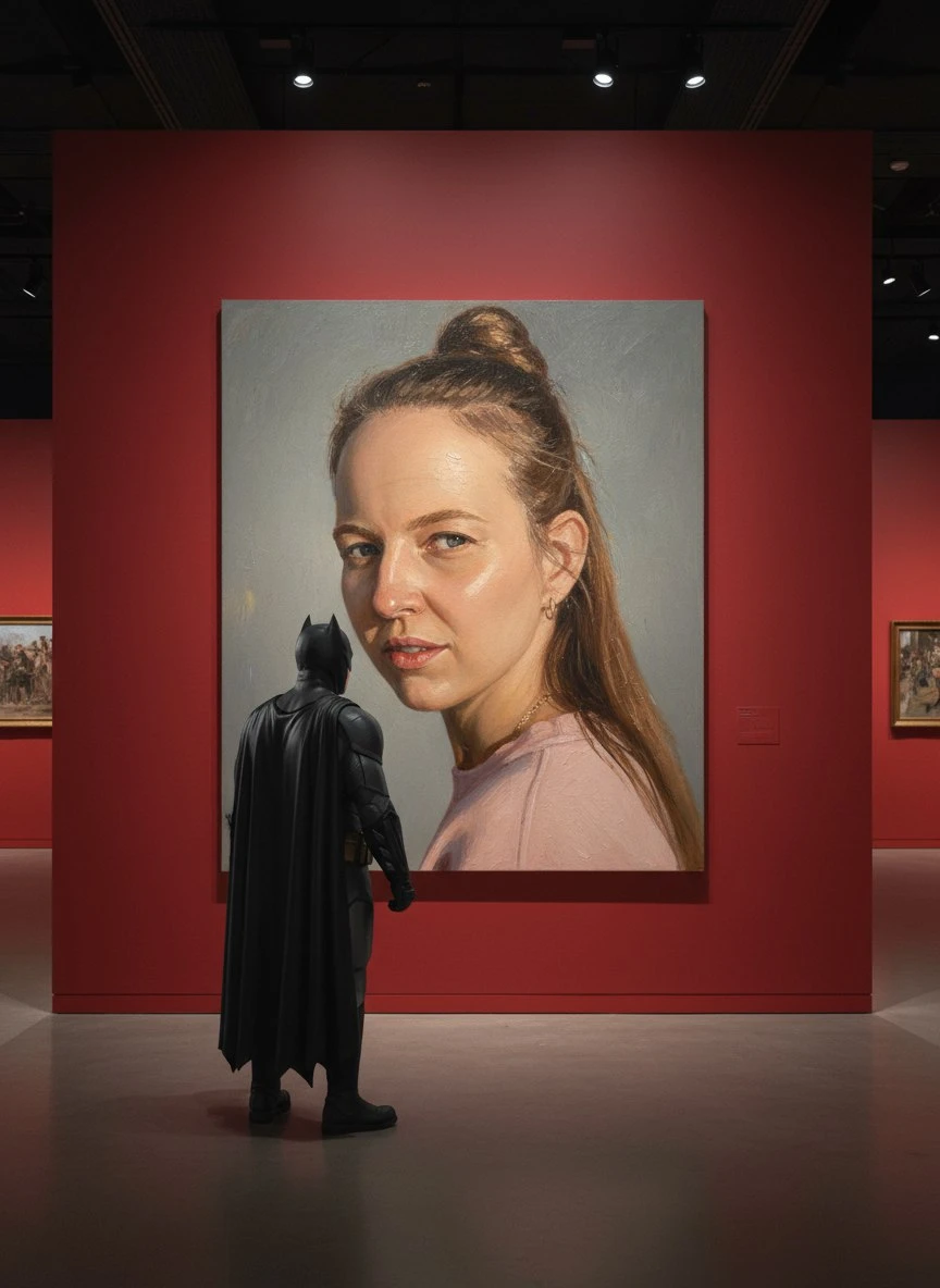 тренд с картиной в галерее